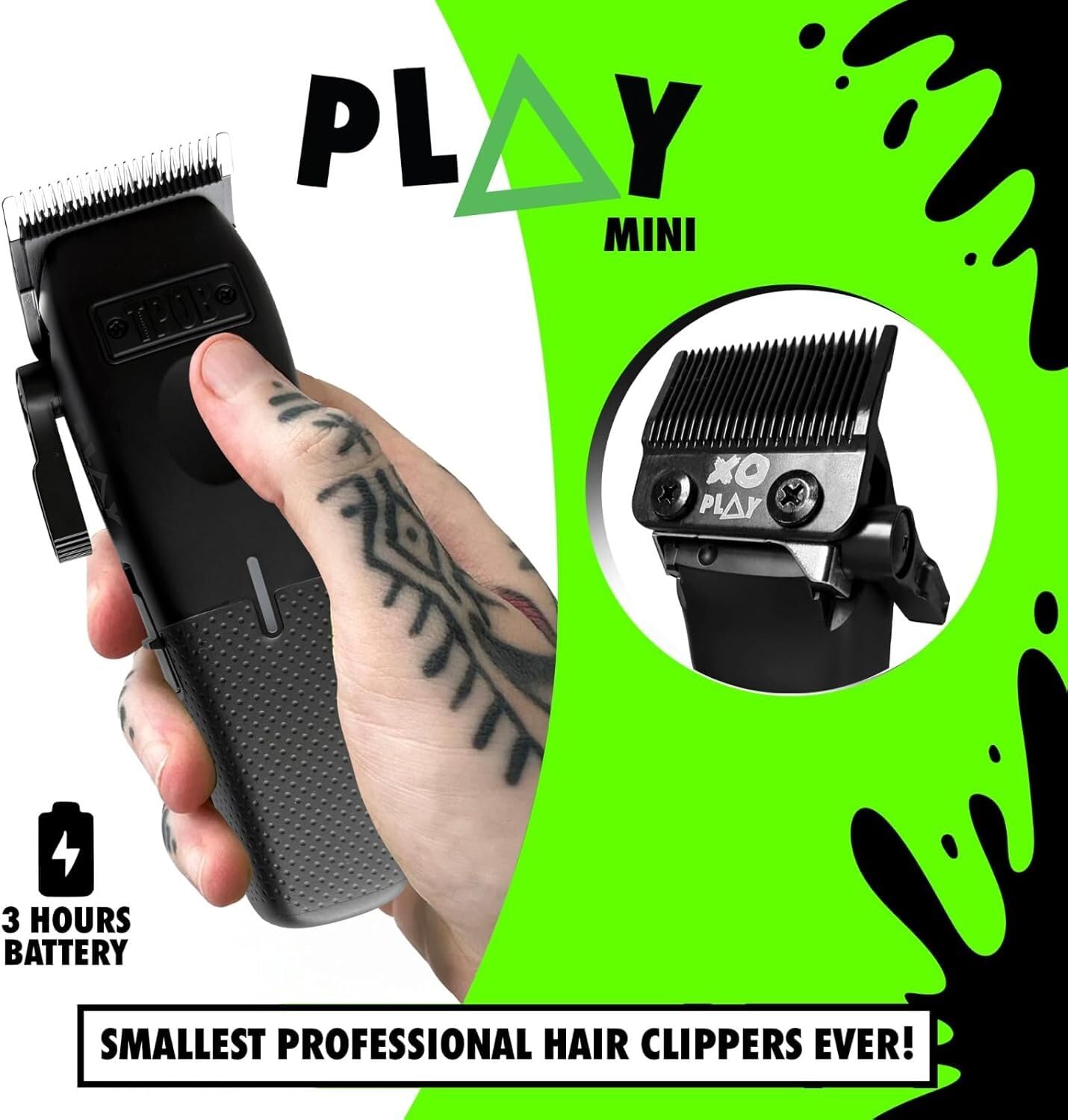 Amazon.com: TPOB Mini Play Professional Hair Clippers Without